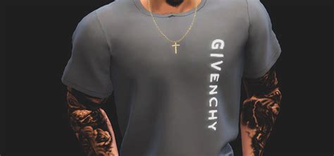 sims 4 Givenchy tees